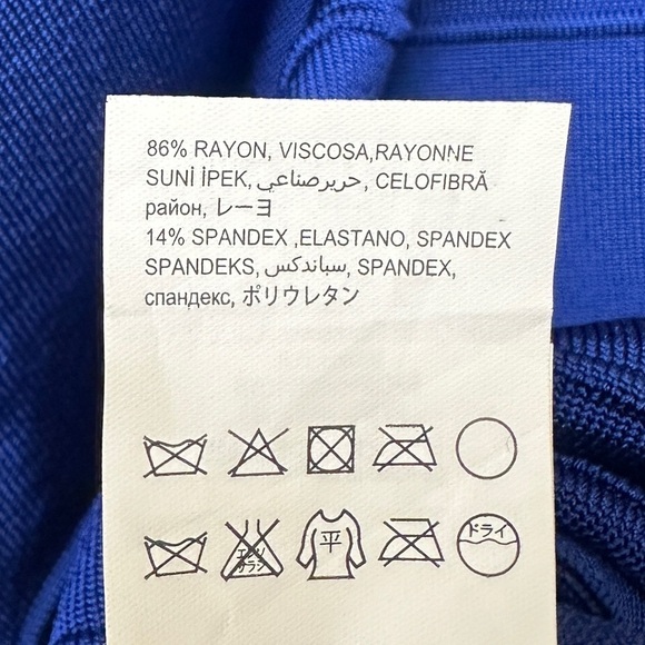 Bebe Blue Mini Dress - Picture 9 of 14